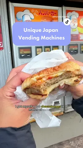 These vending machines in Japan are mind-blowing 🤯 Would you try any of these? #japanvendingmachine #vendingmachine #uniquejapan 