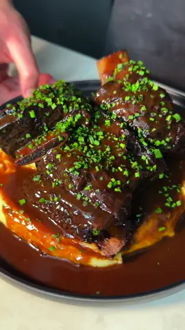 Braised Beef Short Ribs 🥩 #asmr #food #tiktokfood #fyp