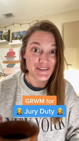 I’ll post after how it went! #grwm #juryduty #grwme #firsttimejuror  