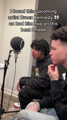 Pt 2 w the finished song 🕺🏽🕺🏽 @breezkennedy went craaazy #fyp #viral #trending 