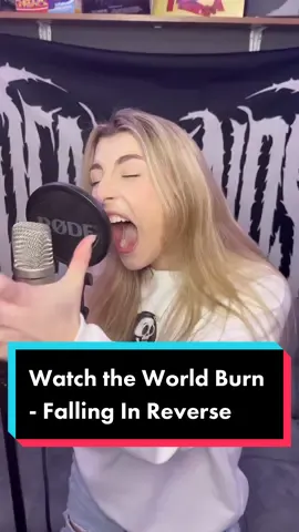 Replying to @bel.1998 I am in no way shape or form a rapper but honestly i think i did a pretty good job😅 Also this is the highest requested cover i think ive ever got so i hope i did it justice for you #metal #vocals #scream #music #song #sing #singer #singing #metalhead #blegh #fyp #foryoupage #foryou #foryourpage #heavy #heavymetal #metalcore #fallinginreverse #fir #ronnieradke #ronnie #ronbonradke #trending #watchtheworldburn #rap #rapmetal #metalgirl 
