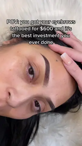 Beat investment ever! IG diosabeautyllc #fyp #foryou #ombrebrows #browartist #microblading #beauty #entrapreneur #permanentmakeup 