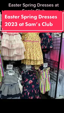 Easter Spring girls dresses at Sam’s Club 2023 #samsclub #samsclubfinds #easterdress #girlsdresses #fyp 