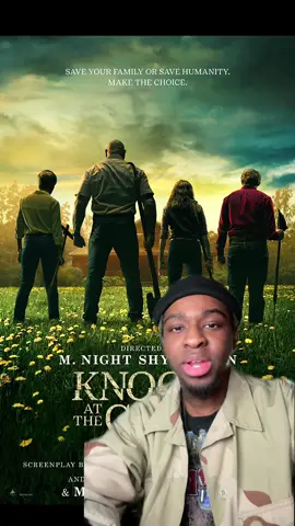 Check out the link in my bio!🎱🖤 #whoisnemo #knockatthecabin #film #nerd #blerd    