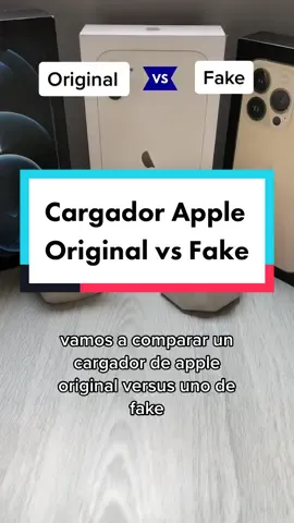 Es un video largo pero te ayudará a identificar si tu cargador es original o es fake. #cargadorappleoriginal #accesoriosapple #cargadoriphoneoriginal #cargadoriphone #limaperu🇵🇪 #fyp #viral #originalvsfake #tiktokhazmeviral #xyzbca #xyz #foryou #foryoupage #