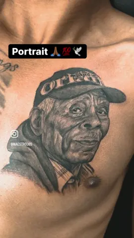 Grandfather Portrait Tattoo🕊️💯🙏🏾 • • • #tattoos #tattooartist #tallahassee #tally #portraittattoo