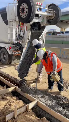 What you’re watching is someone pouring concrete for a traffic barrier foundation! Like always, if you have any questions leave them in the comment section and I’ll do my best to answer them!  Dont forget to like, comment and follow for more awesome construction work clips! Take care! #construction #design #engineering #contractor #concrete #constructionlife #civilengineering #constructionsite #engineer #constructionworker #concretedesign #concreteconstruction #concretelife #cement #steel #builder #rebar #architecture #civilengineer #civilconstruction #structuralengineering #engineeringlife #engineeringstudent #contractorlife #satisfying #asmr #satisfyingvideos #oddlysatisfying 