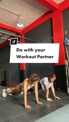 boleh dicoba bersama bestie ✅ #momfitness #momlife #gym #Fitness #workoutbuddy #workoutcoreo #funworkout 