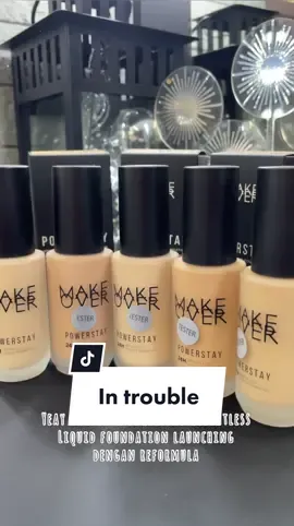 Pusing banget liq foundie MO se-smooth & flawless itu! 😖 #makeoverid #beautybeyondcompare #liquidfoundation 