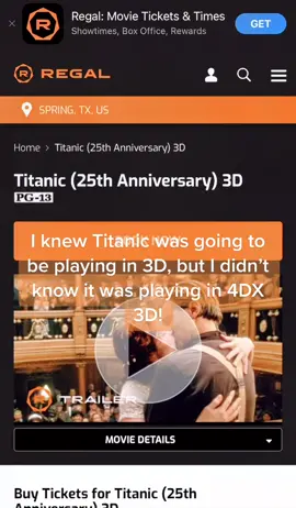 #titanic #3D #4dxexperience #fyp 