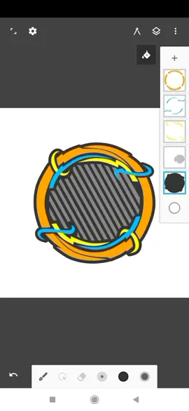 Proses pembuatan logo Racing