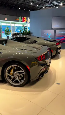 2 incredible Grigio Scuro Ferrari's. Are you taking the F8 Spider or SF90 Stradale?! #ferrari #f8spider #sf90 #supercar
