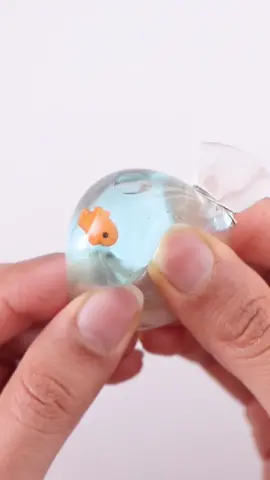 How to make a nano tape water squishy ✨ #DIY #nanotape #squishy #satisfying #viral 