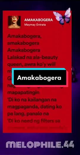 Amakabogera - Maymay Entrata                    #amakabogera #maymayentrata #music #melophile #fyp 
