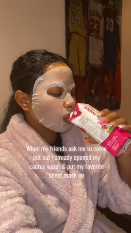 Once I put that sheet mask on its quiet for me bookie 💋 #esthetician #atlesthetician #atlantaesthetician 