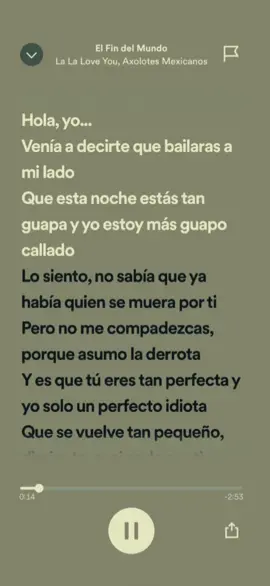Canción: El fin del mundo II Si queréis más vídeos de este tipo, darle a like y seguirme 🎧🎵#fyp #parati 