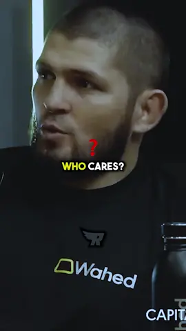 Who cares? #khabib #work #champ 