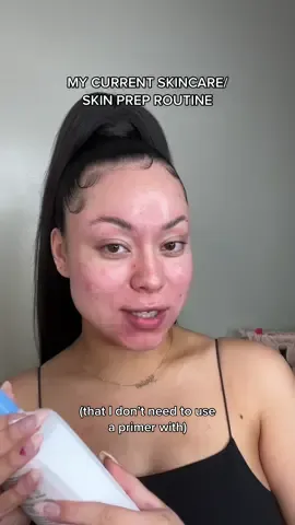 Replying to @frenchieworlddd here’s my skincare/ skin prep routine before applying my makeup that doesn’t require me to use a primer anymore! #skincareroutine #skinprepformakeup #noprimerneeded 