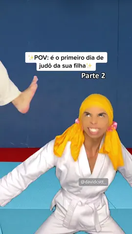 Parece que a Maria Alice se adaptou muito bem ao judô kids 😍💖🥋