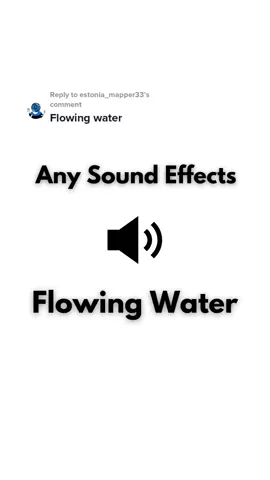 Replying to @estonia_mapper33 Flowing Water #anysoundeffects #watersounds #watersoundeffect #riverflowing #waterflowing 