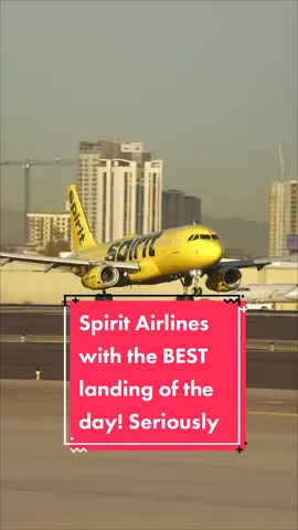 Spirit Airlines with a Superbowl type landing during Superbowl weekend! I mean this was so smooth I didn't even see any tire smoke. So how would you rate this? Let's hear it in the comments. #spiritairlines @spiritairlines #aviationtiktok #aviationlife #a320 #airbus320 #airbuslovers #perfectlanding #aviation #avgeek #aviationdaily #aviation4u #planespotting 