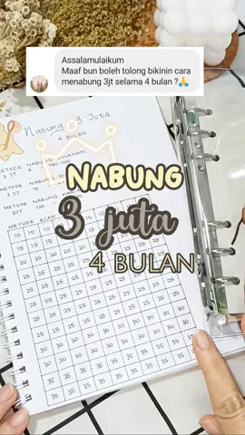 video by request semangat nabung #budgetingtips #savingchallenge #bindernabung #nabung3juta #saving #dompetbudgeting #budgeting 