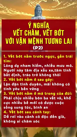 Ý nghĩa vết chàm, vết bớt với vận mệnh tương lai(p2) #tamlinhhuyenbi #hatinhbiettuot #Tuvi #phongthuy #nhantuonghoc 