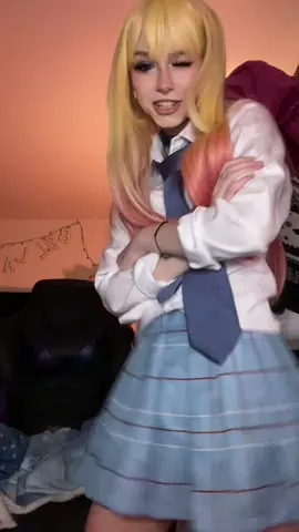 hey did you know i stream on twitch! link in my bio!! #fyp #marinkitagawacosplay 