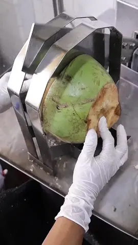 코코넛 워터 공장 Coconut water #틱톡푸드 #bangkok 