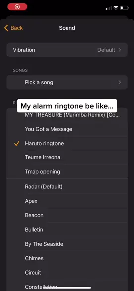 My alarm ringtone be like… it makes me wake up when they shout at me to wake up 🤣 #treasure #treasurealarm #treasureringtone 