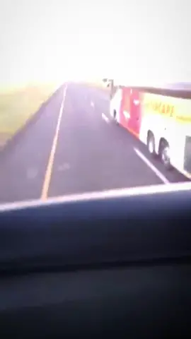 Intercape Budgetliner overtaking Intercape Sleepliner enroute Cape Town 