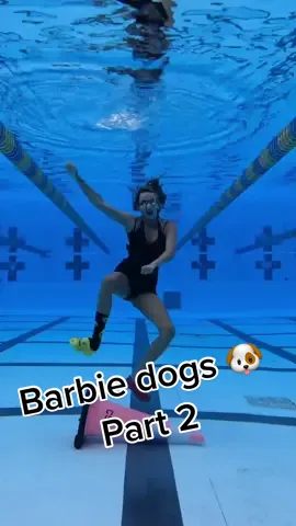 who saw my 🩴 CROC slip  ?😭😃 🐶  #underwater #crocs #silly #mermaid #pool 