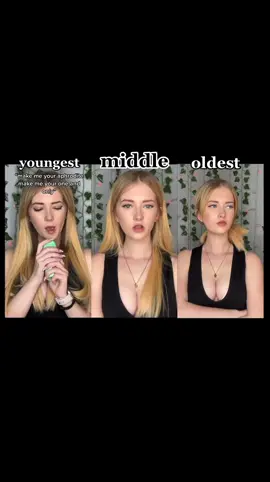 #pov : youngest vs middle vs oldest sibling in a singing contest together #povs #povslibby #Siblings #singing #stories #acting #viral #fyp 