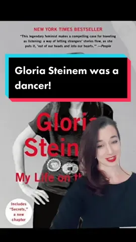 Gloria Steinem was a dancer! #dance #dancehistory #historytok #gloriasteinem #womensrights #feminism #feminist #ballet #tapdance #tapdance #danceislife #dancehistory #womenshistory 