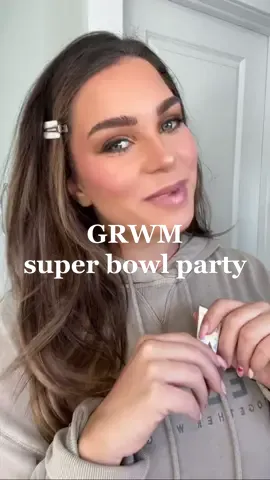 It’s the “hey mom” at the end for me 🥹  #grwmmakeup #SuperBowl #DanceWithTurboTax 
