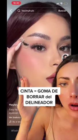 Por qué nos cuentan este TRUCO recien AHORA?! 👁️👀 diganme que no era la unica que no sabía. #MakeupHacks #Makeup #Hacks 