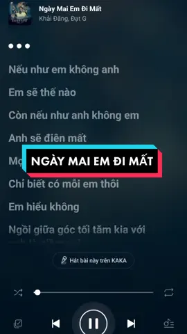 Trả lời @nguyenvanduc018 Ngày Mai Em Đi Mất🥀 