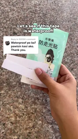 Replying to @12013X Moment of truth!! #tiktokfinds #clotheshacks #clothesessentials #tape #tapeforclothes #doublesidedtape #clothingtape #adhesivetape 