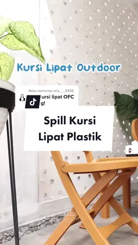 Membalas @kris___5555 Ini yah kak OFCnya 🤗 #kursilipat 