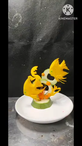 cách tỉa trái cây { tỉa cá ông tiên} #Valentine2023 #cattiahoaqua #traicayvietnam #xuhuong #art #tiahoaqua