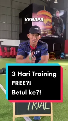 Rugi weh sape tak join 3 hari training free ni..  #hitfat #hitfatfunctionalgym #freetraining #weightloss #kuruskanbadan #kurussebelumraya #fyp #tiktok 
