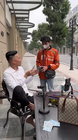 Lần đầu tiên ông cháu đi ship được bo một củ #xuhuongtiktok2022 