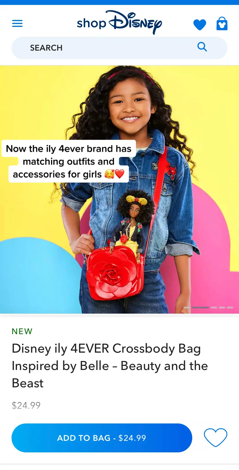 How cute is this this collection 😍🥰🏰 #disney #ily4ever #newdisneymerch #shopdisney 