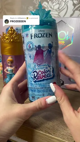 Replying to @★Mɪᴍɪᴋʏᴜ🌻 Frozen Snow Colour Reveal is SO COOL, even though I did mess it up a little 🙈 #frozensnowcolorreveal #disneyuk #disneytok #asmrunboxing #surprisetoy #toytokers #surprisetoyreveal #frozencolorreveal #colorreveal #asmrtapping #asmrsounds #asmrfy 