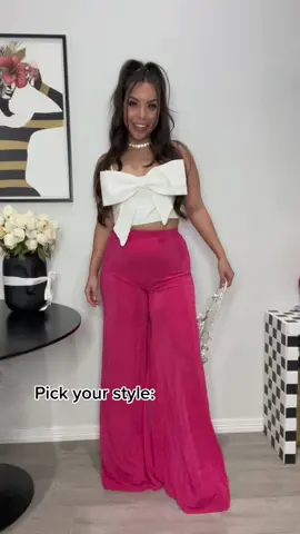 Valentine’s Day outfit ideas 3 different fashion styles. Which one are you? #fashion #OOTD #ValentinesDay #valentinesdayfashion #style clothes from @heaveninstyle 