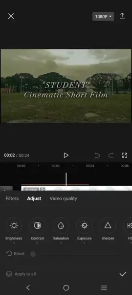 #fypシ #mobilevideography #capcut #Filter #Film 