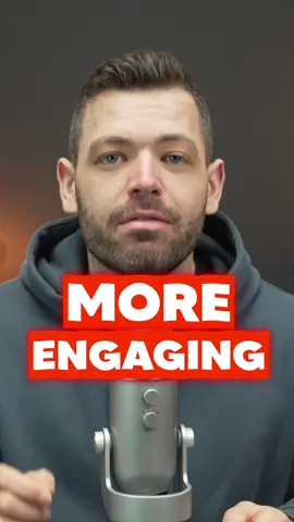 Want more engaging videos? Follow these three steps!  First: - How you edit, will determine how long someone will watch your videos     - Loop your videos at the end     - Change up your video backgrounds between clips     - Or put one word at a time for your captions     - Are all tactics that will help keep people watching - I’ll make a separate video on this in the future though, so be sure to hit subscribe Second then… - Is your captions…     - Think about WHEN you watch short videos on your phone…     - yes it might be at home, but it’s probably usually around other people     - Like maybe you’re in a public place like a coffee shop     - You likely won’t have your sound on…     - So by adding captions you allow for more people to be able to watch your videos Third…. - Visual explanations     - The best content creators can take what they say     - And make a visual story out of it     - Because let’s face facts     - How much can you really learn when you’re only reading?