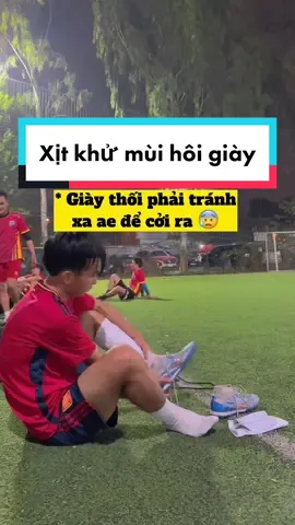 Bình xịt khử mùi hôi giày hiệu quả cho ae #xuhuong #footballtogether #football #bongda #Valentine2023 #LearnOnTikTok #tinhthanthethao #xitkhumuigiay #vtvcab #tiktokshop 