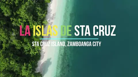Sta Cruz Islands of Zamboanga City. You can see the secret jewel the asia's latin city is hiding from the very start. #zamboangacityphilippines🇵🇭 #dotrregion9 #tourism 