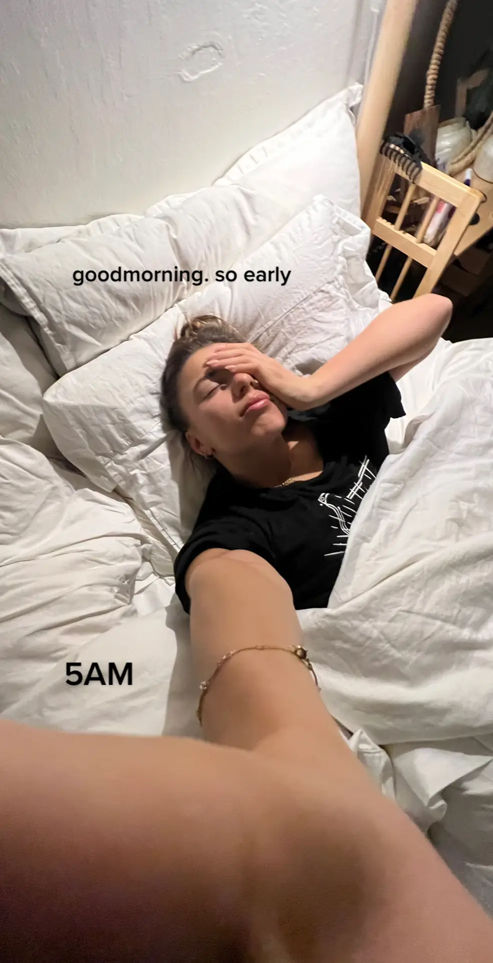 MORNING in my life (w time stamps for those asking) 